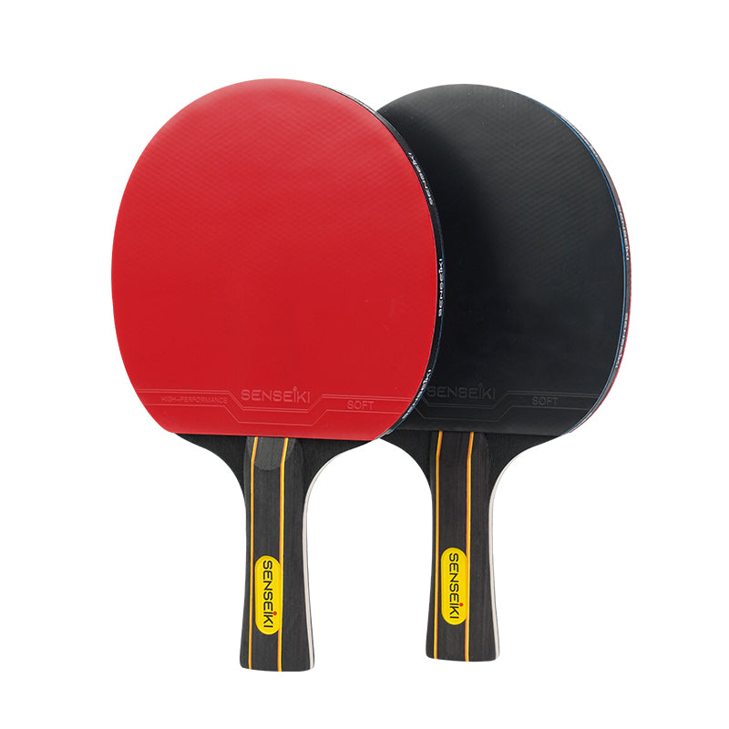 All-In-One Portable Ping Pong Set with 2 paddles, 3 balls, a net.